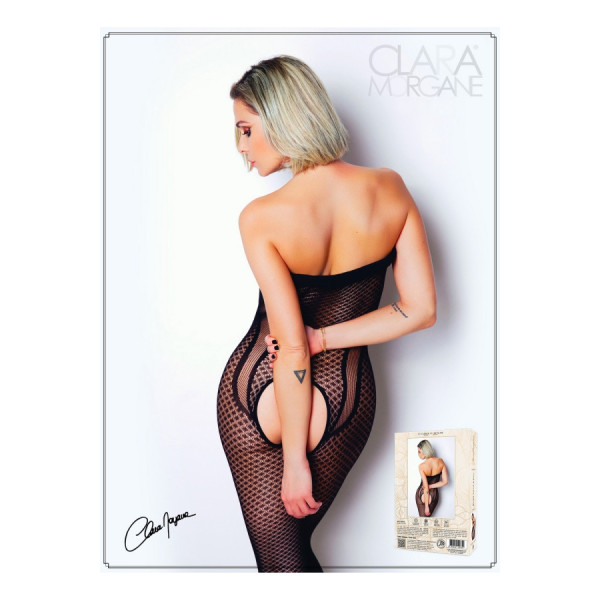 Bodystocking fantaisie sans manche - Le Numéro 20 - Collection Bodystocking 
